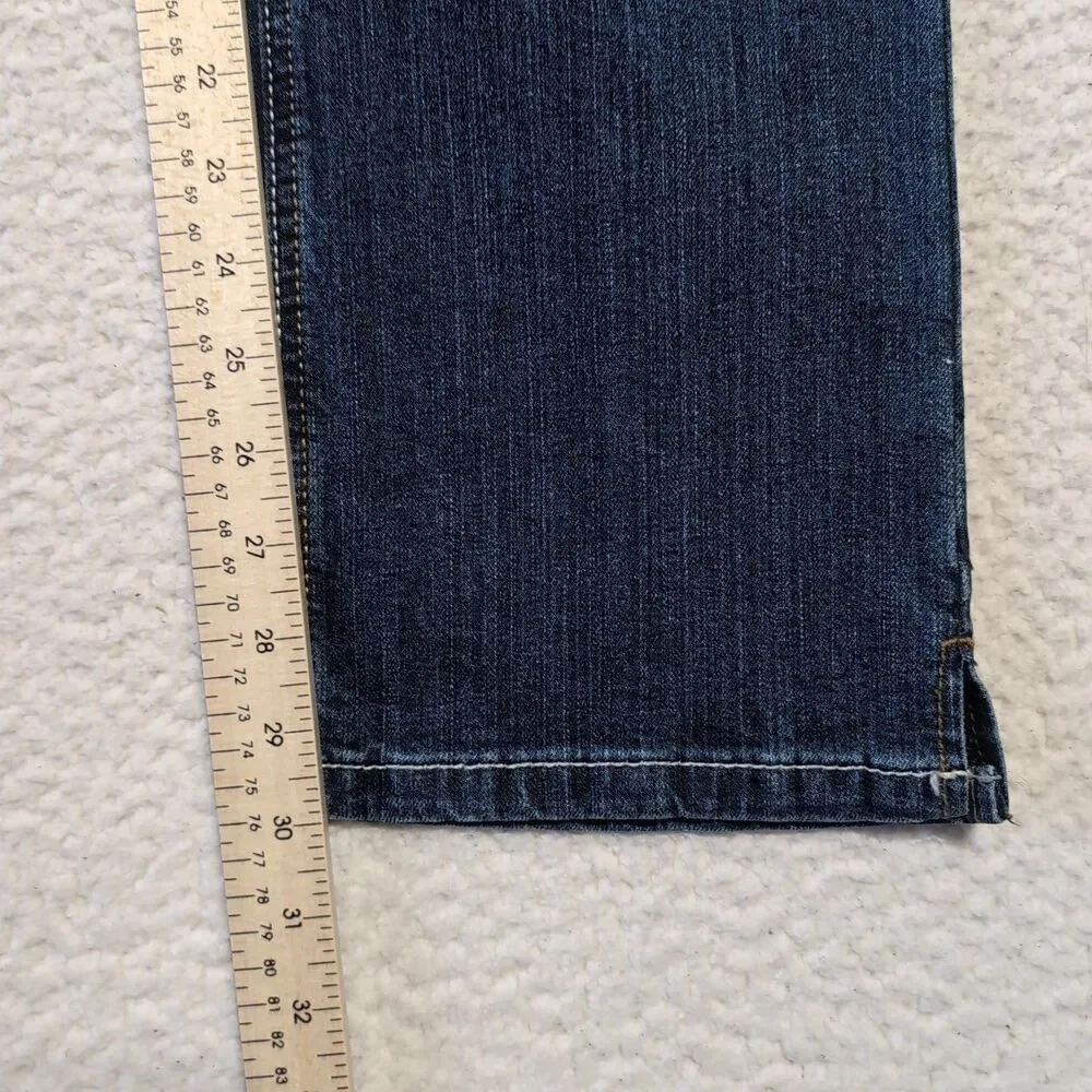 Cinch Women 27x30 Kylie Dark Stone Slim Fit Bootcut Kickslit Stretch Denim Jeans